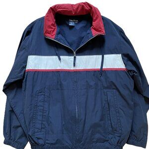 NWT Vintage 90s Nautica "Topsail" Sailing Jacket - Cape Cod Series - Navy - XL